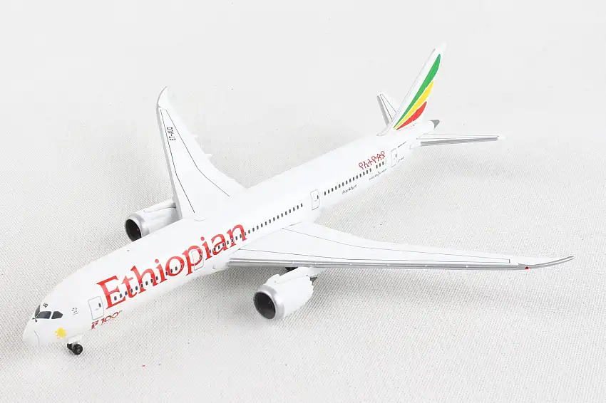Herpa Wings HE533966 Ethiopian 787-9 1/500
