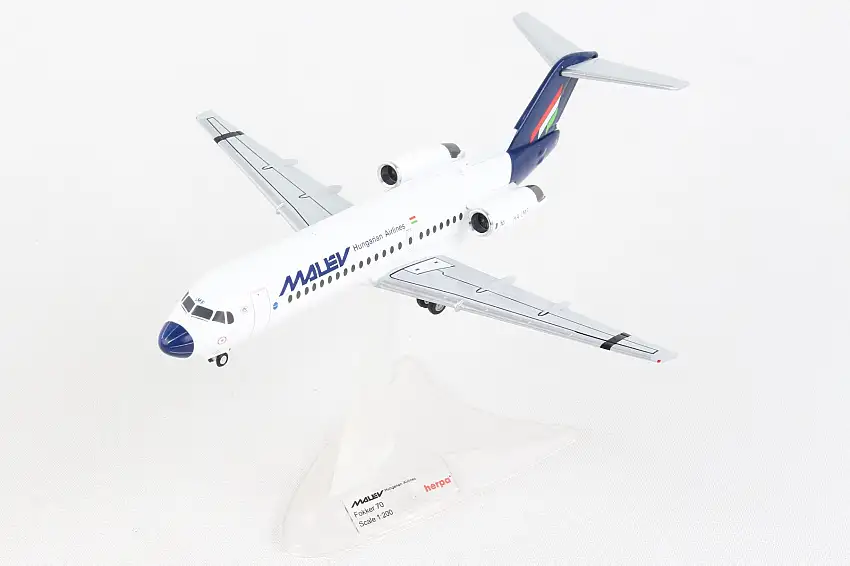 Herpa Wings HE570763 Malev F-70 1/200