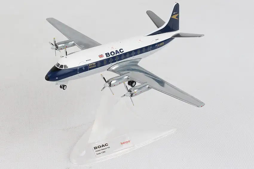 Herpa Wings HE570817 Boac Viscount 700 1/200