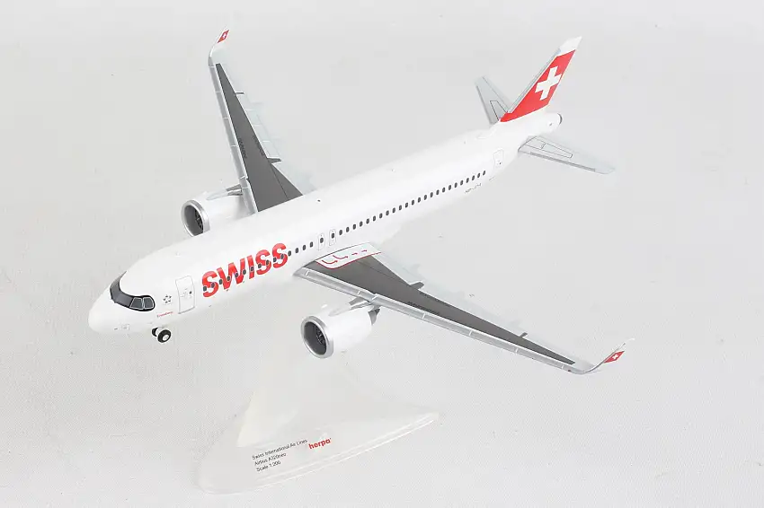 Herpa Wings HE570947 Swiss A320Neo 1/200