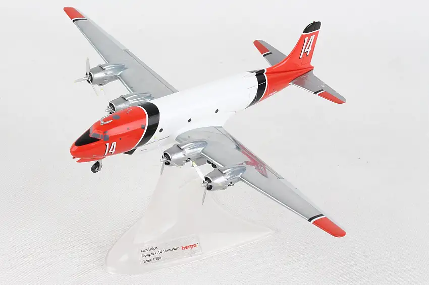 Herpa Wings HE570954 Aero Union C-54 1/200 Air Tanker