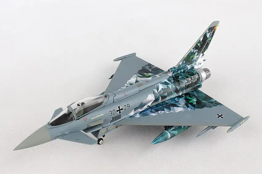 Herpa Wings HE580168 Luftwaffe Eurofighter Typhoon 1/72 Taklwg74 Cyber Tige