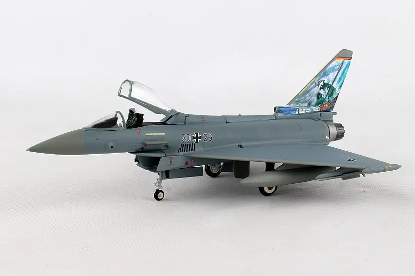 Herpa Wings HE580359 Luftwaffe Eurofighter Typhoon 1/72 Atlantic Tiger