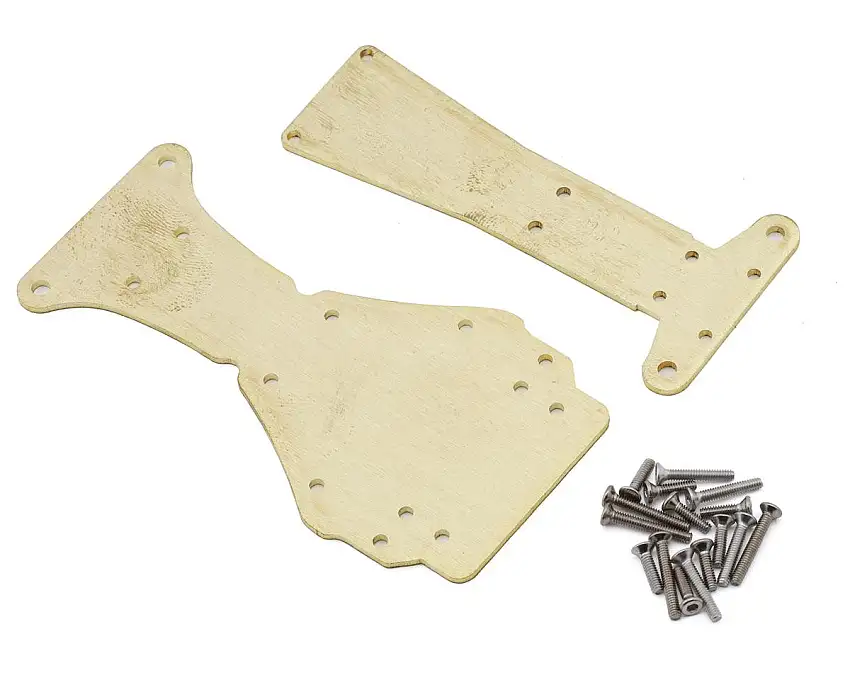 HackFab Brass Chassis Stiffening Plate System (V2.2)