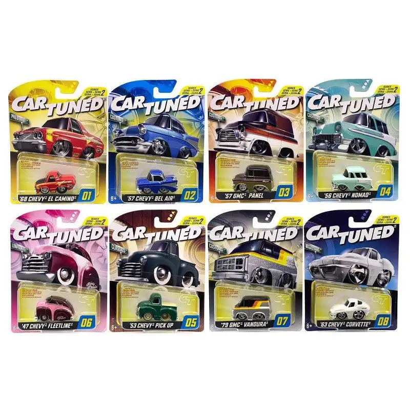 Hobby/Alt 2024 Series 2 Set of 8 Pieces Diecast Model Cars by CarTuned
