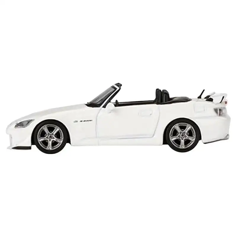 Honda S2000 (AP2) CR Convertible Grand Prix White Limited Edition to 2040 pieces Worldwide 1/64 Diecast Model Car by Mini GT