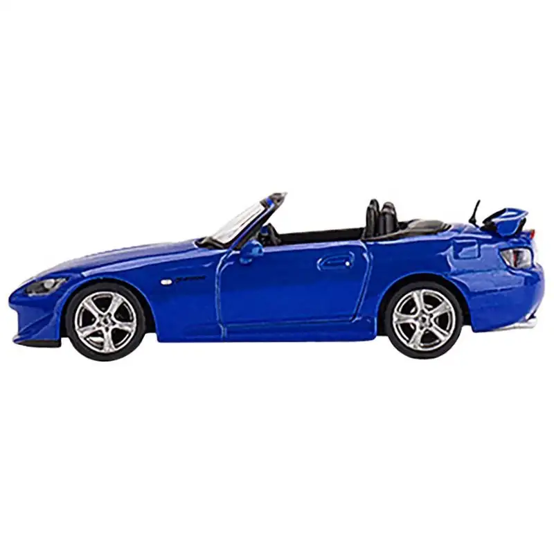 Honda S2000 (AP2) Type S Convertible RHD (Right Hand Drive) Apex Blue Limited Edition to 3000 pieces Worldwide 1/64 Diecast Model Car by Mini GT
