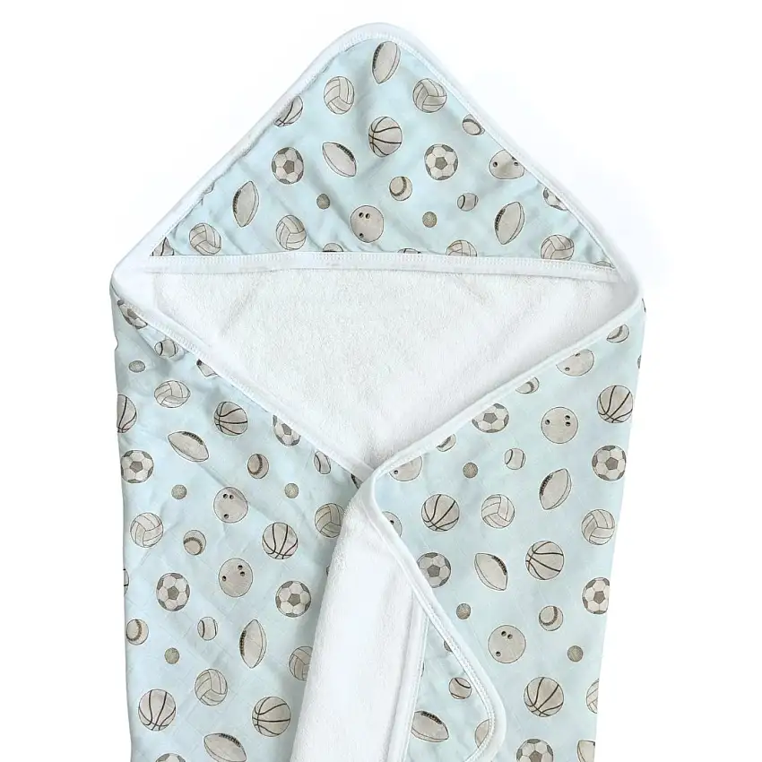 Hooded Towel In Baby Ballers