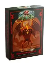 HORHG167 Horrible Guild Game Studio One More Quest Role Playing Game: Monstronomicon Reference Deck
