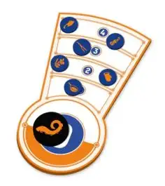 HORHG223 Horrible Guild Game Studio Wilderfeast Role Playing Game: Combat Tracker