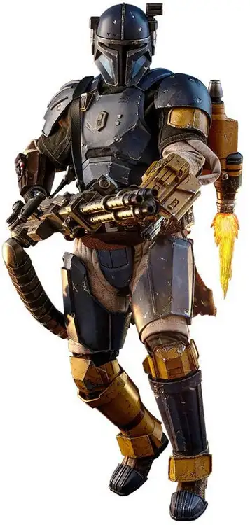 Star Wars The Mandalorian Heavy Infantry Mandalorian Collectible Figure [Paz Vizla]