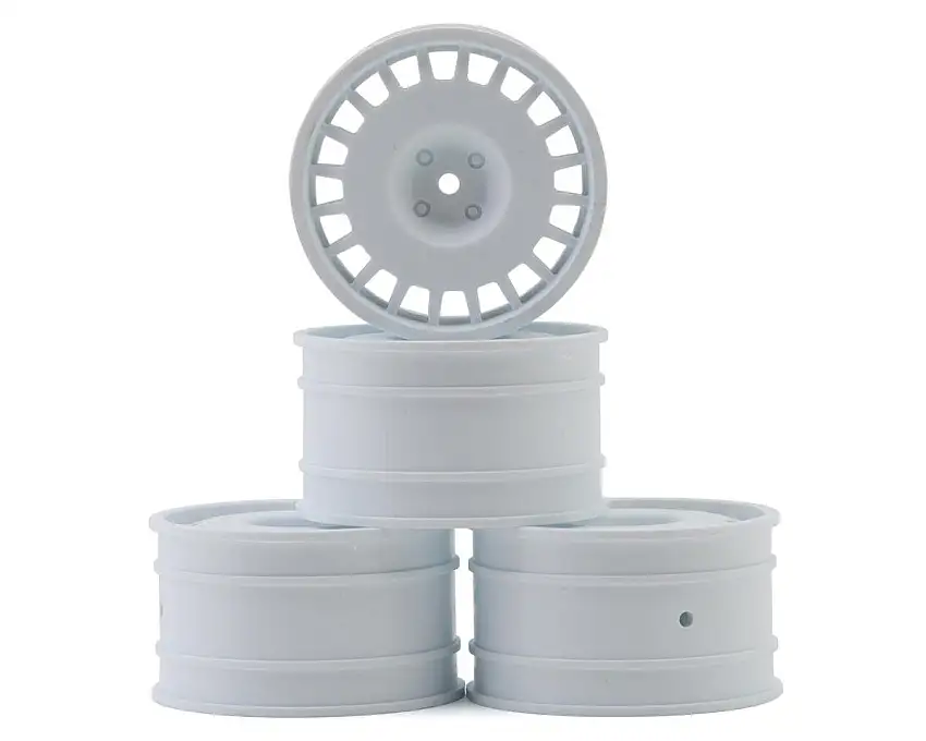 HPI WR8 1996 Ford Escort RS Cosworth 2.2" Wheels (White) (4) w/12mm Hex