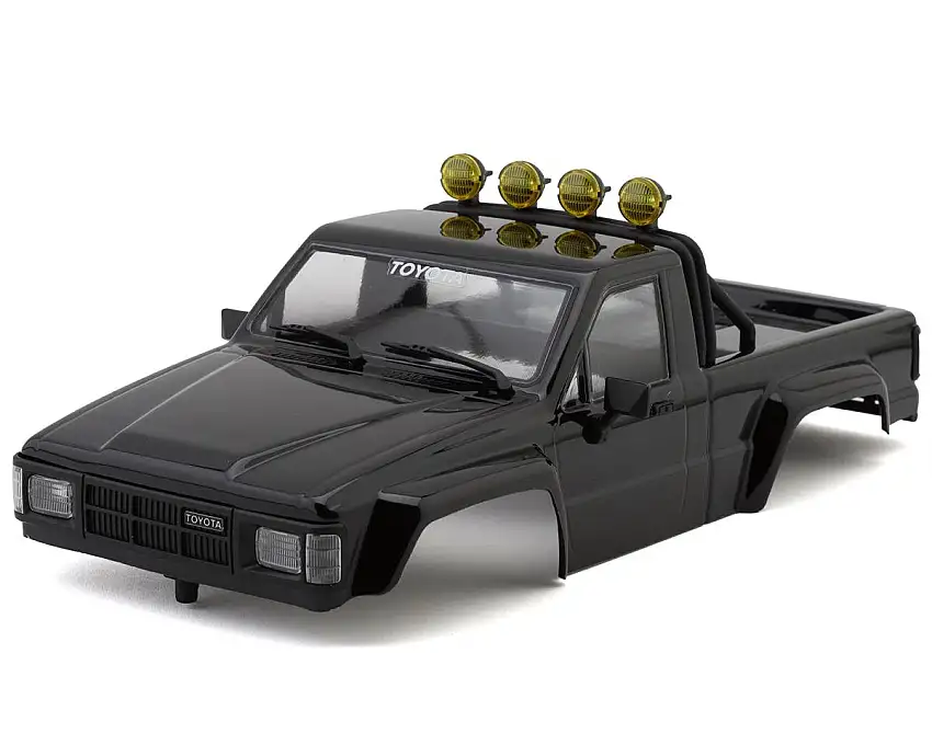 HPI Venture18 1/18 Toyota Hilux SR5 Pre-Painted Body (Black)