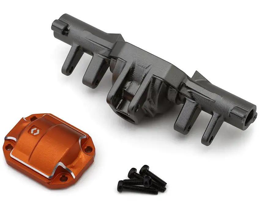 HPI Venture18 Aluminum Front Axle & Differential Cover Set (Grey)