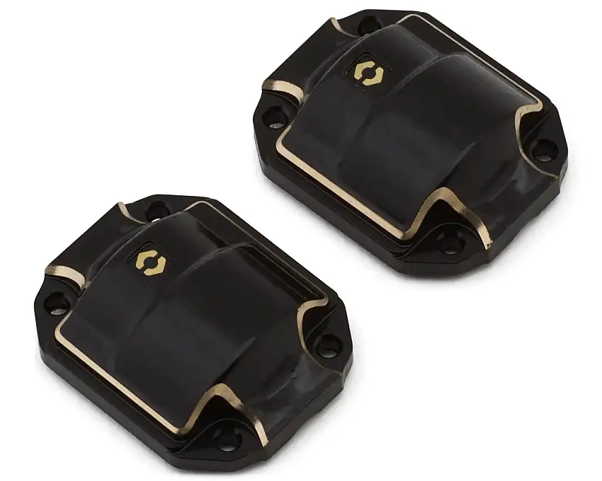 HPI Brass Differential Covers (Black) (2) (10g)