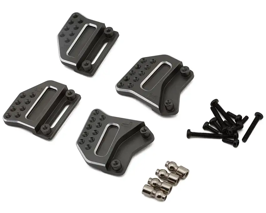 HPI Venture 18 Aluminum Shock Towers Set (Gunmetal)