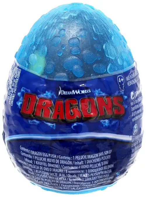 How to Train Your Dragon The Hidden World Toothless 3-Inch Egg Plush [Blue, Version 2]