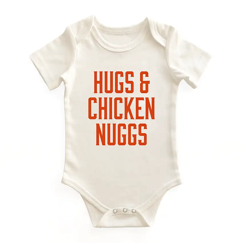 Hugs & Chicken Nuggs Baby Bodysuit