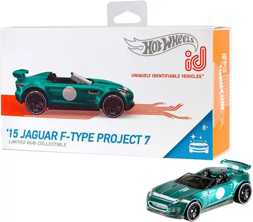 Hot Wheels ID '15 Jaguar F-Type Project 7 Diecast Car