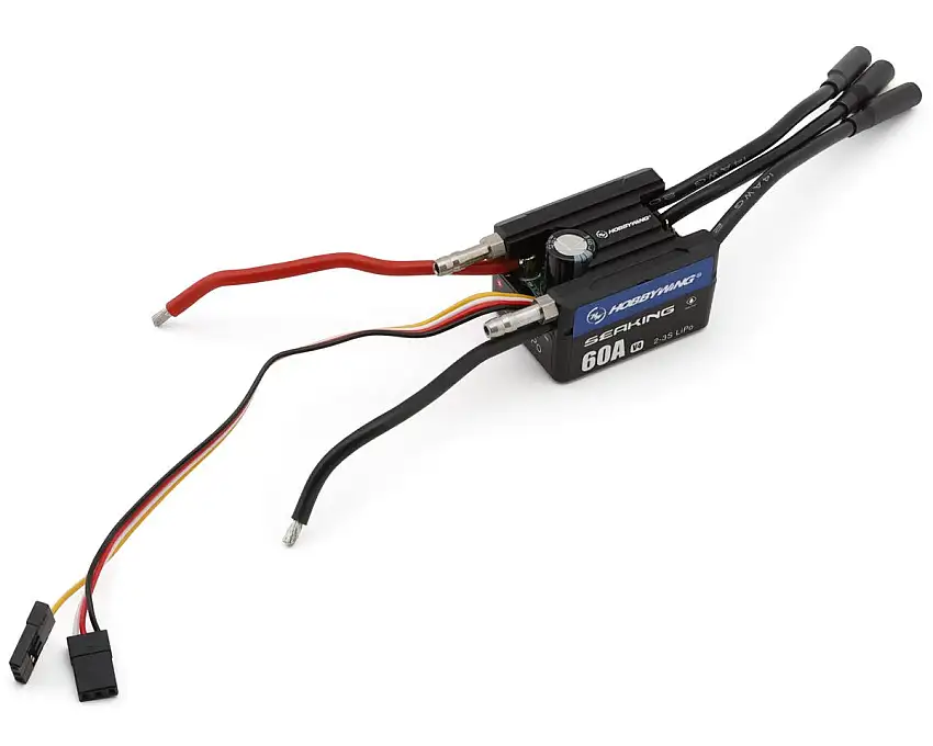 Hobbywing SeaKing 60A V4 Brushless Marine ESC