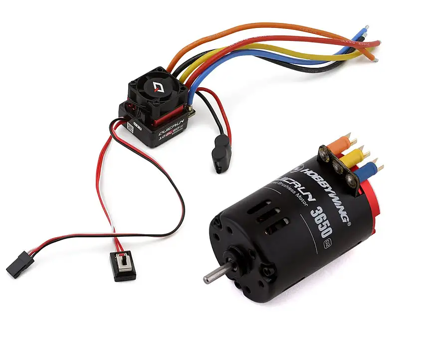 Hobbywing QuicRun 10BL60 SD G2 Sensored Brushless ESC/QR3650 G2 Motor Combo (13.5T)