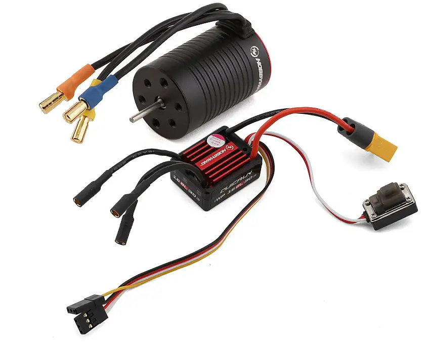 Hobbywing Quickrun 16BL30 G2 Micro Brushless ESC & 2435SL G3 Motor Combo (4500kV)