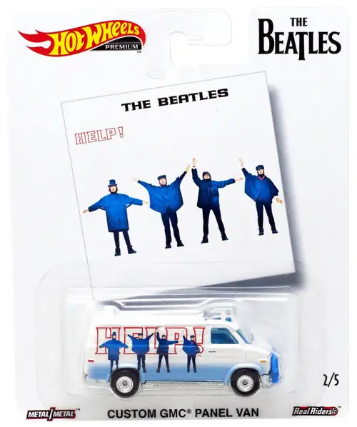 Hot Wheels The Beatles Help! Diecast Car #2/5 [Custom GMC Panel Van]