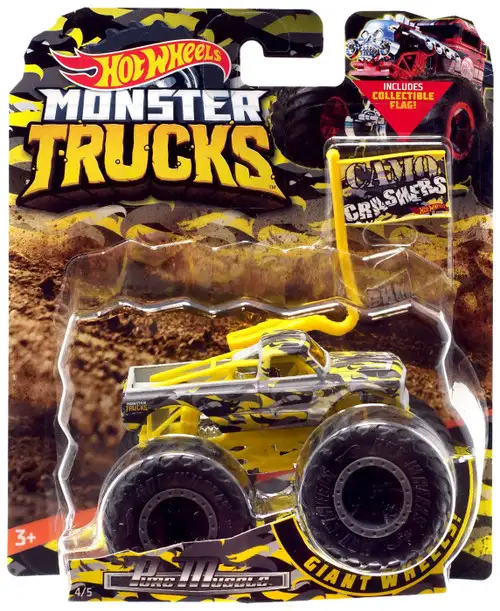 Hot Wheels Monster Trucks Pure Muscle Diecast Car [Camo Crashers]