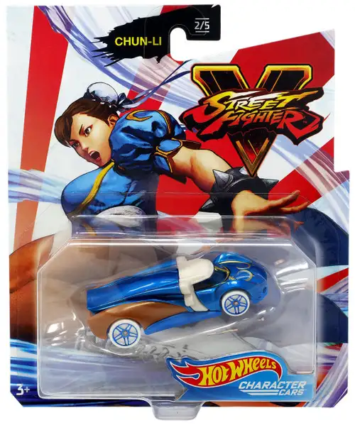 Hot Wheels Street Fighter V Chun-Li Diecast Car #2/5