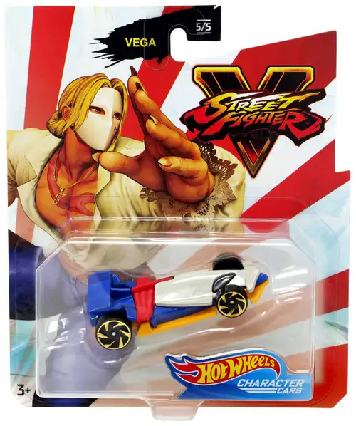 Hot Wheels Street Fighter V Character Cars Vega Diecast Car #5/5