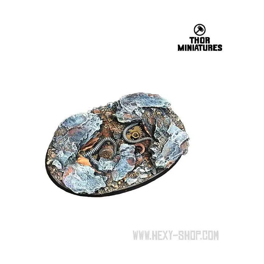 100 x 60mm Round Base - Tech