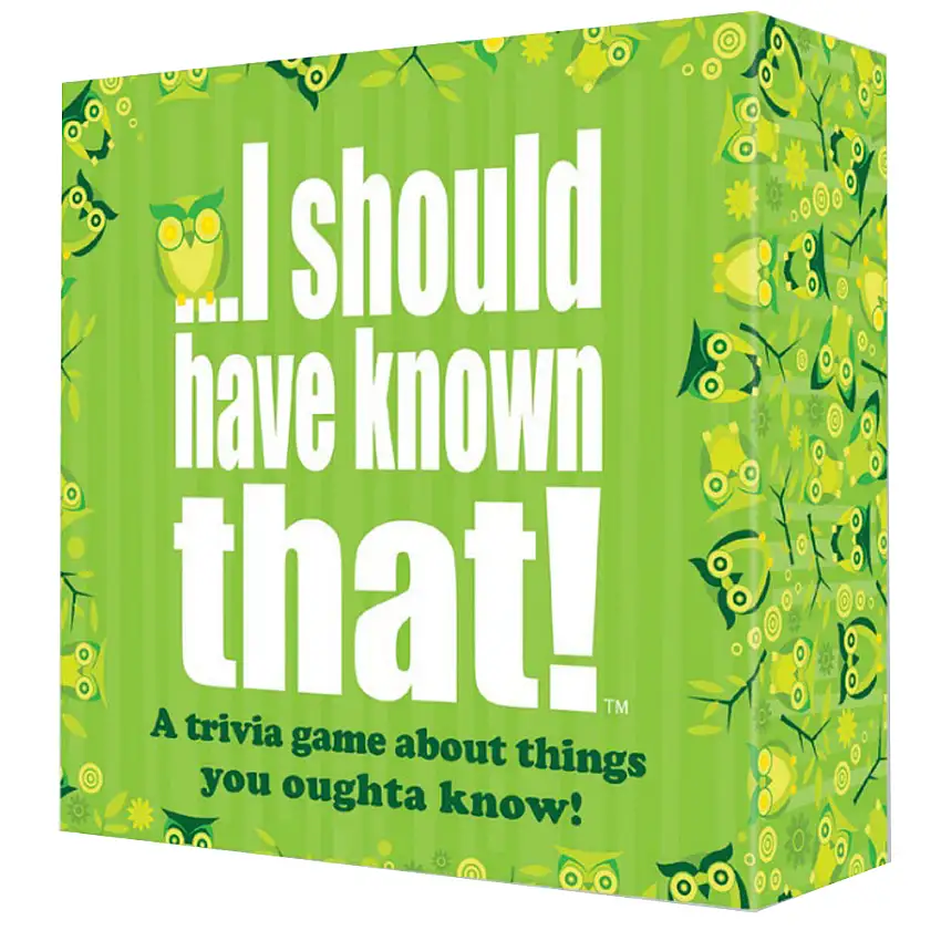 I Should Have Known That