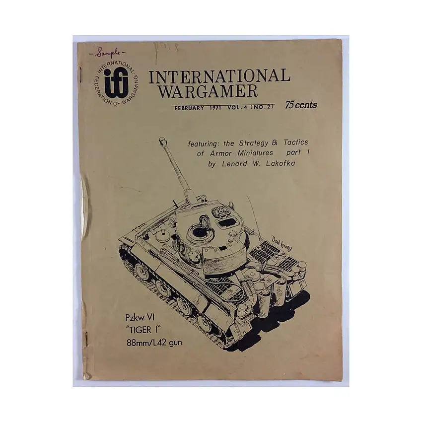 Vol. 4, #2 "Strategy & Tactics of Armor Miniatures, Roman Imperial Strategy"