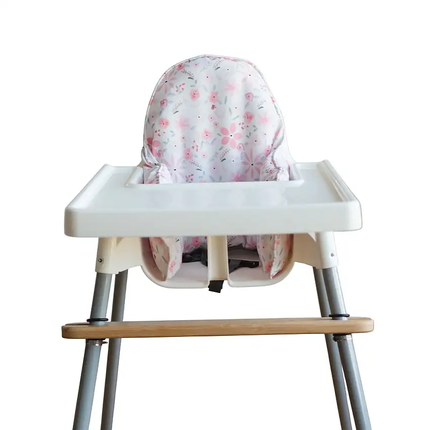 Pink Floral Ikea Antilop Cushion Cover