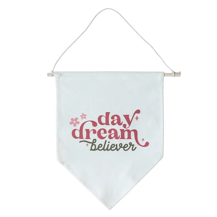 Daydream Believer Canvas Pennant
