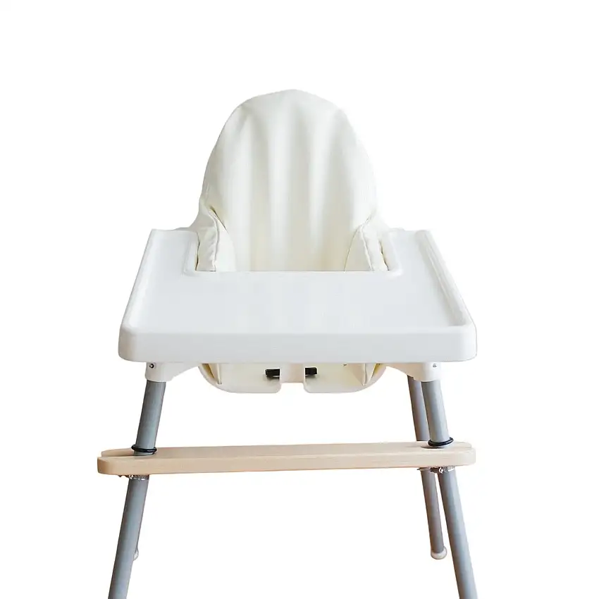 Off-white Vegan Leather Ikea Antilop Cushion Cover