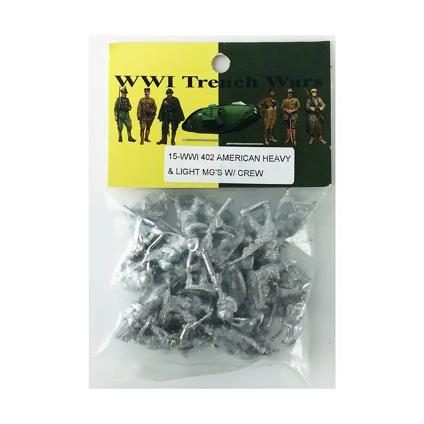 American Heavy and Light MG's w/Crew