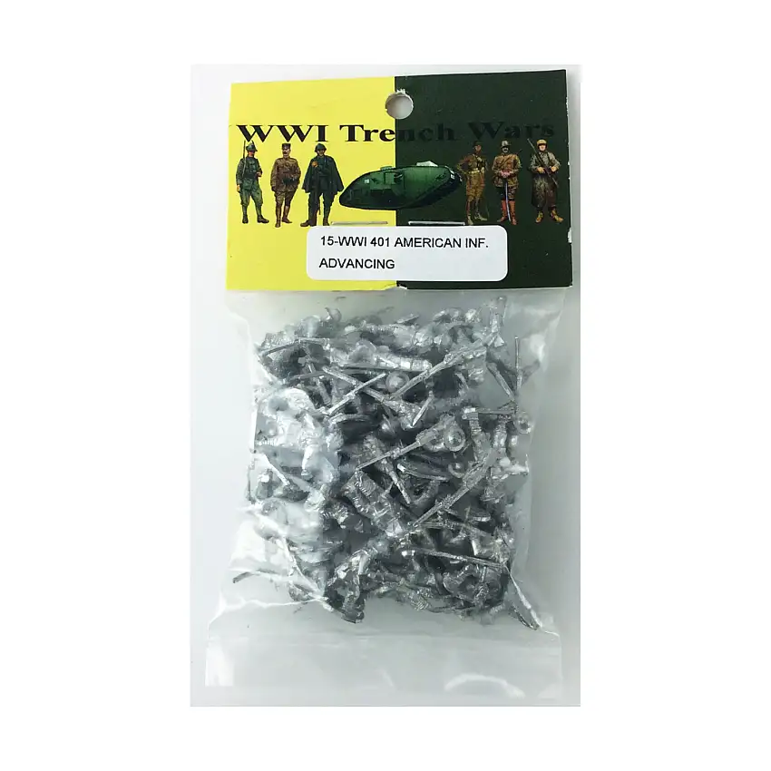 American Infantry Advancing