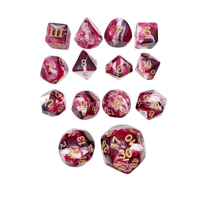 RPG Step Dice - Vampiric Touch (13)