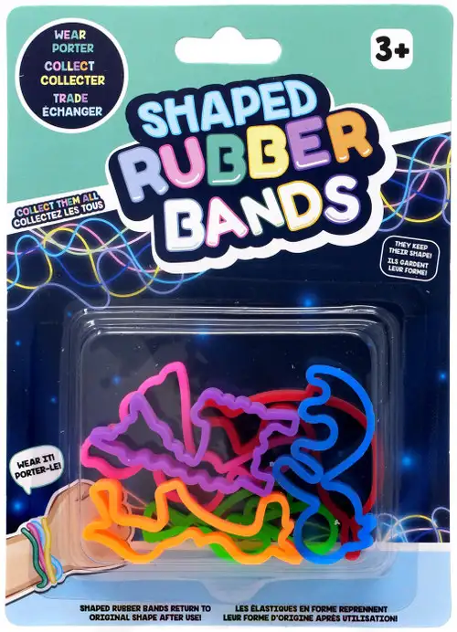 Shaped Rubber Bands Trending Shaped Rubber Band Bracelets