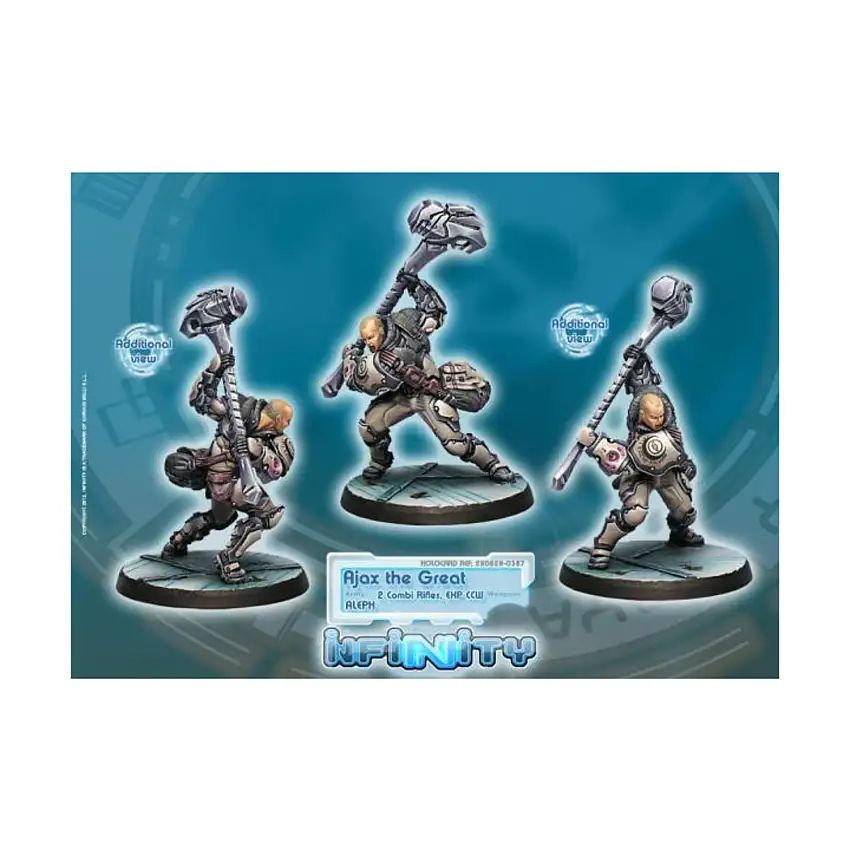 Ajax the Great w/2 Combi Rifles & EXP CCW