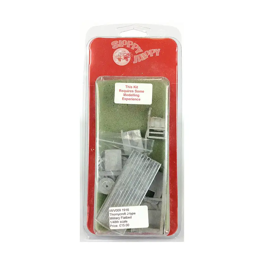 1916 Thornycroft J-Type Military Flatbed