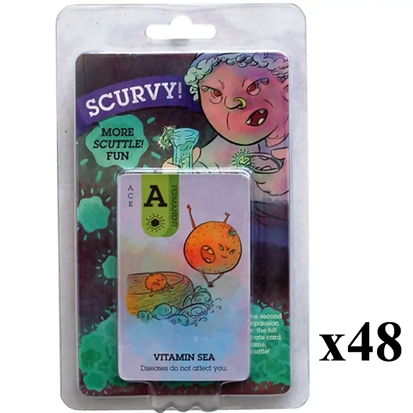 Scuttle! Scurvy Expansion CASE (48) (Last Chance)