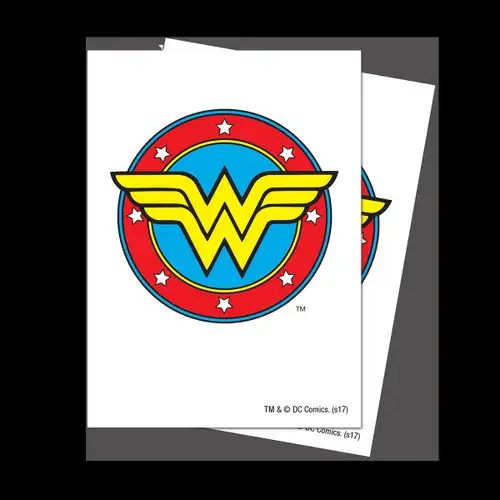Ultra Pro Justice League Deck Protector Wonder Woman Standard Card Sleeves [65 Count]