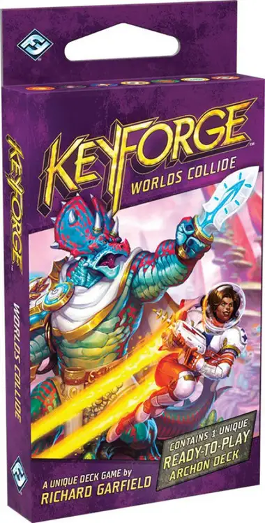 KeyForge Unique Deck Game Worlds Collide Archon Deck