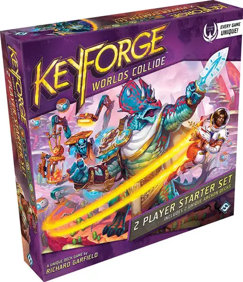 KeyForge Unique Deck Game Worlds Collide 2-Player Starter Set