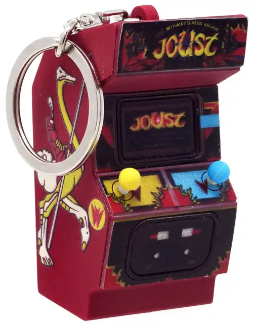 3D Figural Keyring Retro Arcade Games Joust 3D Figural Keyring [No Package]