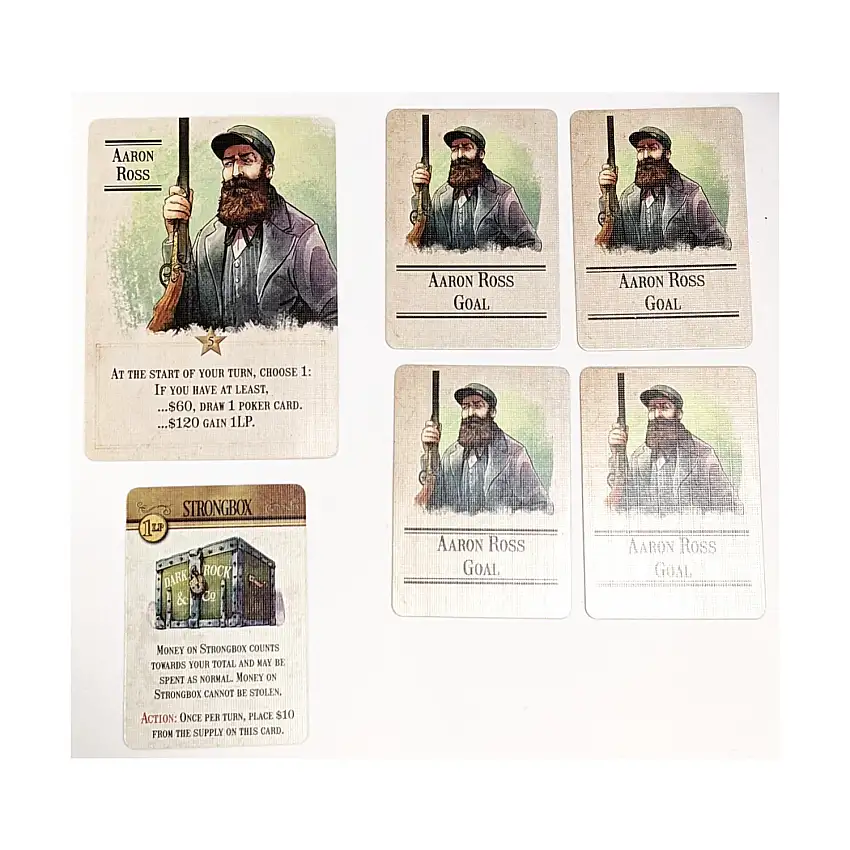 Promo Cards - Aaron Ross/Strongbox (Big Box Kickstarter)