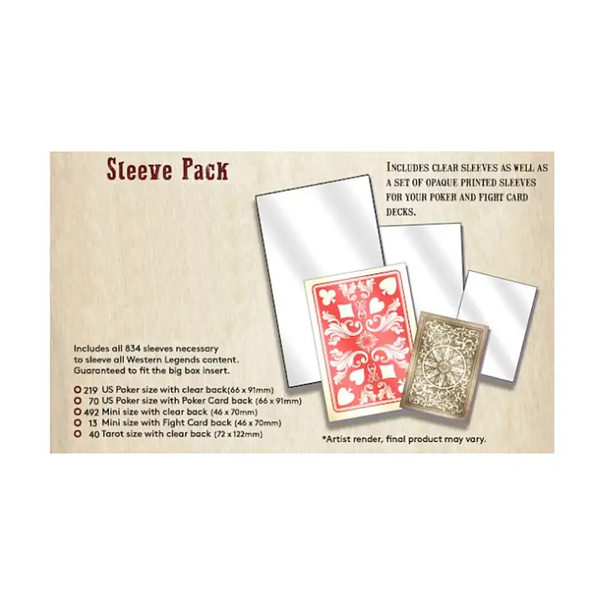 Western Legends Sleeve Pack