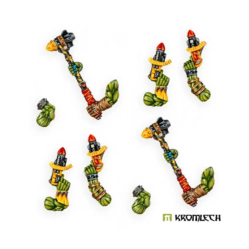 Orc Tank Hunters Rokket Pistols and Hammers